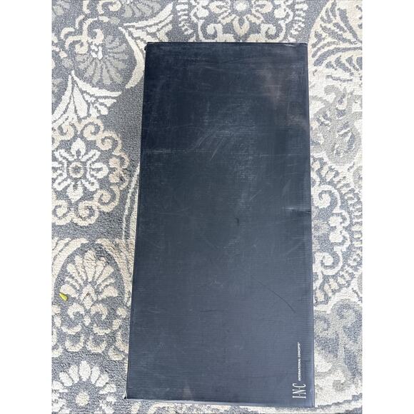 INC International Concepts Women's Tabithaa Leather Over The Knee Black 10 M NIB - Picture 5 of 9